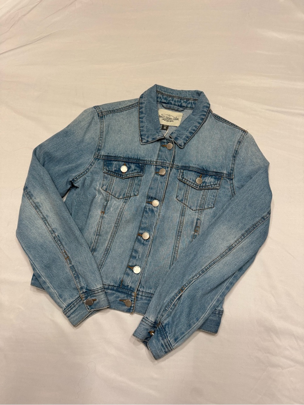 Ashley Vintage Charm Light Wash Denim Jacket